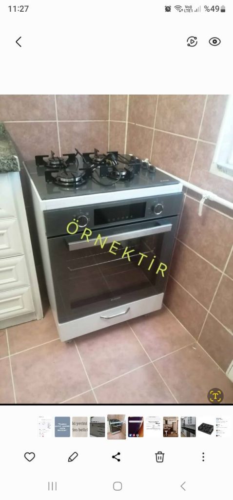 ANKASTRE FIRIN OCAK DOLABI